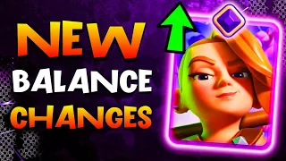 Clash Royale Just *REVEALED* NEW Balance Changes