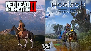 Red dead redemption 2 VS Horizon forbidden west