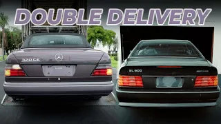 Mercedes Delivery from Japan | 300CE & SL600 AMG | VLOG #001