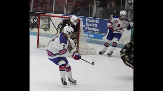 Top '24 Draft Prospect COLE EISERMAN w/ a Nasty Apple to KAMIL BEDNARIK (USNTDP vs Muskegon) RAW