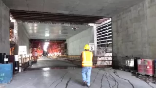 Piloting drone into SR 99 tunnel