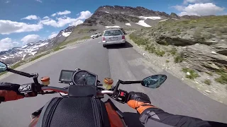 Col de l'Iseran on a KTM 1290 Super Duke R│SWISSBIKER