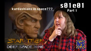 Nerdy Swede Reacts: Deep Space Nine s01ep01 (Part 1)