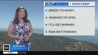 Marina Jurica's Afternoon Weather (April 9)