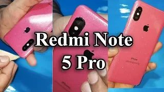 Redmi note 7 Pro convert to iphone xs Decorate mobile phone