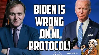 Brexiteer George Eustice Says Joe Biden Is Wrong About NI Protocol!