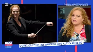 Speranza Scappucci, prima donna direttrice d'orchestra alla Scala -Oggi è un altro giorno 06/04/2022