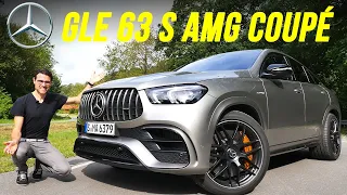 Mercedes GLE 63 S AMG Coupé REVIEW with German Autobahn 🏁