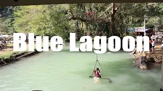The Blue Lagoon Vang Vieng Laos | Canon HD | Virtual Trip