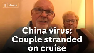 Coronavirus outbreak: British couple describe life on quarantined cruise ship