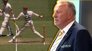 Ian Botham Reacts To Ben Stokes' No Ball Bowling David Warner | Triple M Cricket