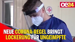 Neue Corona-Regel bringt Lockerung für Ungeimpfte