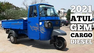 2021 Atul GEM Cargo Bs6 Model| नया bs6 वॉटर कूल इंजन,बेहतर mileage🔥🔥|Onroad Price,Colours