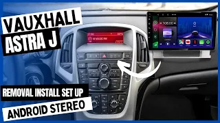 How to Remove Radio Vauxhall Astra J | Android Car Stereo Installation Head Unit Set Up