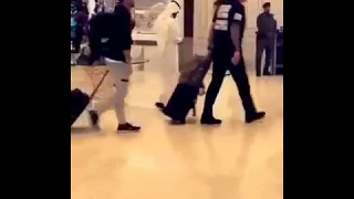 Undertaker at Saudi Arabia Airport for Greatest Royal Rumble