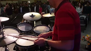 Easter 2024 Drums: Because He Lives (Amen) - Praise The King