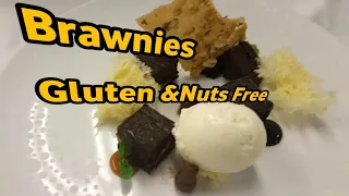 ** FUDGY Flourless Brownies (Gluten Free!) Nuts Free