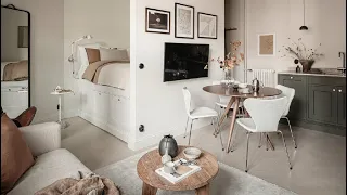 Tiny Apartment Decorated 2 Years Ago And Now | Micro Studio Apartment Tour | Never Think Too Small