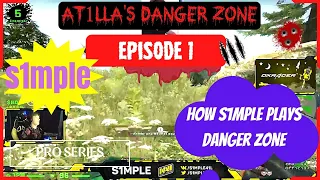 s1mple Plays Danger Zone (SoloQ) | Full Gameplay 1 | CSGO Danger Zone Pro Series