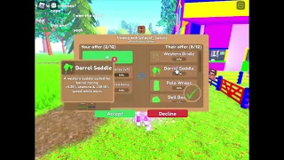 Getting a spring arab! W/F/L? Wild horse islands Roblox