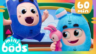 Chance Of Snow ⛄| Minibods | Mini Oddbods | Baby Oddbods | Funny Cartoons For Kids