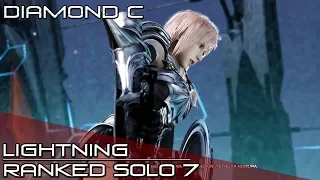 Dissidia Final Fantasy NT (DFFNT) - Lightning Ranked Solo Matches 7 [Diamond C]