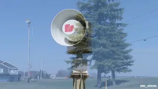 Federal Signal 2001-130 Siren Test - Full Alert - Byron, Minnesota