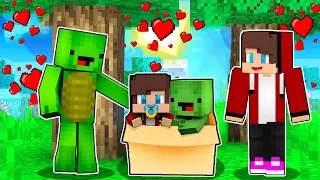 Adopted by the MAIZEN JJ and MIKEY FAMILY In Minecraft gameplay Thanks to Maizen JJ and Mikey