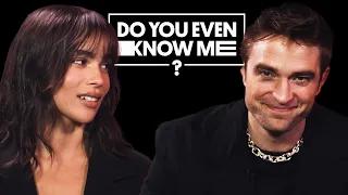 Robert Pattinson & Zoe Kravitz Put Their Friendship To The Test |Do You Even Know Me| @LADbible