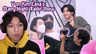 BTS V on Kim Eana's Starry Night Radio Show - Reaction