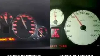 Peugeot 607 2.2 HDI vs Peugeot 607 2,0 HDI Test Speed --  Acceleration