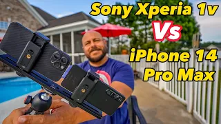 iPhone 14 Pro max vs Sony Xperia 1v