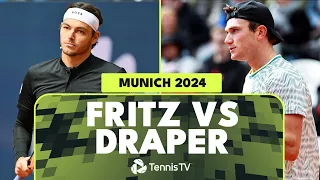 Taylor Fritz vs Jack Draper Highlights | Munich 2024