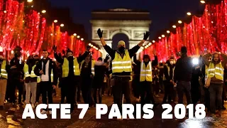 ЗАБАСТОВКИ В ПАРИЖЕ ЖЕЛТЫЕ ЖИЛЕТЫ | GILETS JAUNES ACTE 7