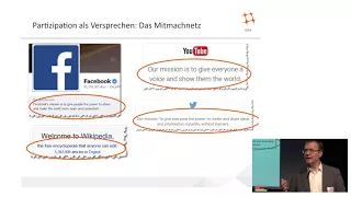Jan-Hinrik Schmidt: Zwischen Partizipationsversprechen und Algorithmenmacht