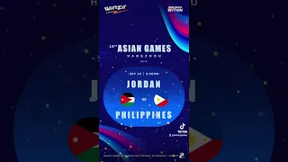 Asian Games Men's Basketball: Jordan vs Philippines