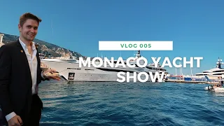 Monaco yacht show 2021 sponsoring Vlog005