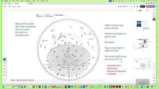 2102-D Star Finder for best sights on USCG Exams