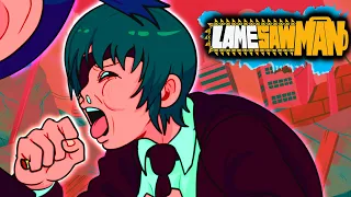 Lamesaw Man (Chainsaw Man Cartoon)