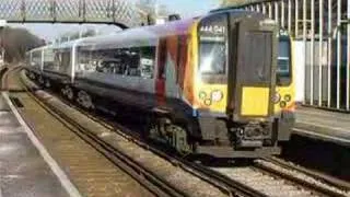 South West Trains at Liss 16 February 2008