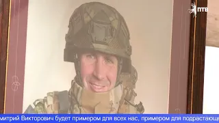 В Первоуральске сегодня простились с военнослужащим, погибшим в СВО