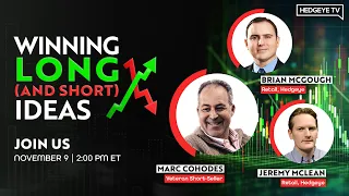 WEBCAST | Winning Long (And Short) Ideas w/ #MarcCohodes, Brian McGough & Jeremy McLean