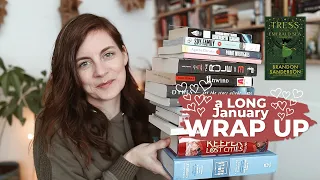 JANUARY reading wrap up 📕 where I spend a long time ranting and raving about books