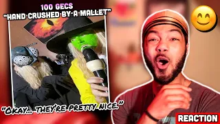 100 gecs - hand crushed by a mallet (Reaction)