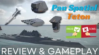 Pan Spatial Teton- 💥Powerful cannon enough? Review & Gameplay #modernwarships#MW #mwcreator