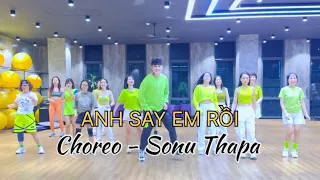 ANH SAY EM RỒI (Nhạc Nga) | Sonu Thapa Zumba  Dance | Cover Tiktok