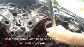 Jaguar XK8 XJ8 V8 Cam Chain and Cylinder Head Removal AJ26/AJ27