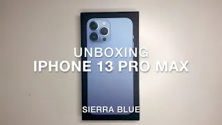 Unboxing | iPhone 13 Pro Max Sierra Blue