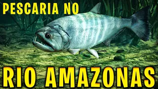 PESCARIA NO RIO AMAZONAS, PESQUEI VÁRIAS ESPÉCIES - ULTIMATE FISHING SIMULATOR