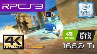 Sonic Unleashed in 4K Resolution (RPCS3) - Arid Sands Day Act 1 - GTX 1660 Ti/Core i7 9750H